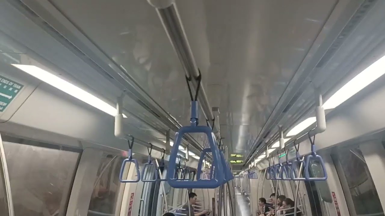SBS Transit - NEL ride Alstom Metropolis C751C ride (7077/7078) from Punggol Coast to Punggol