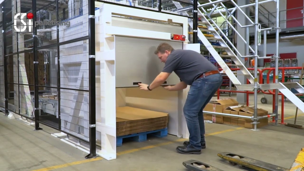 Palletless palletising with TAROS