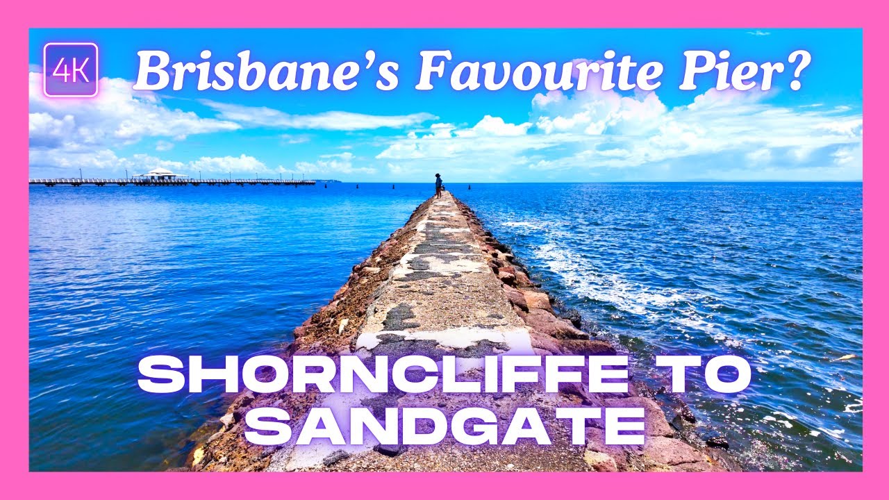 Shorncliffe Pier to Sandgate Walking Tour | Brisbane Walks | 4K60fps