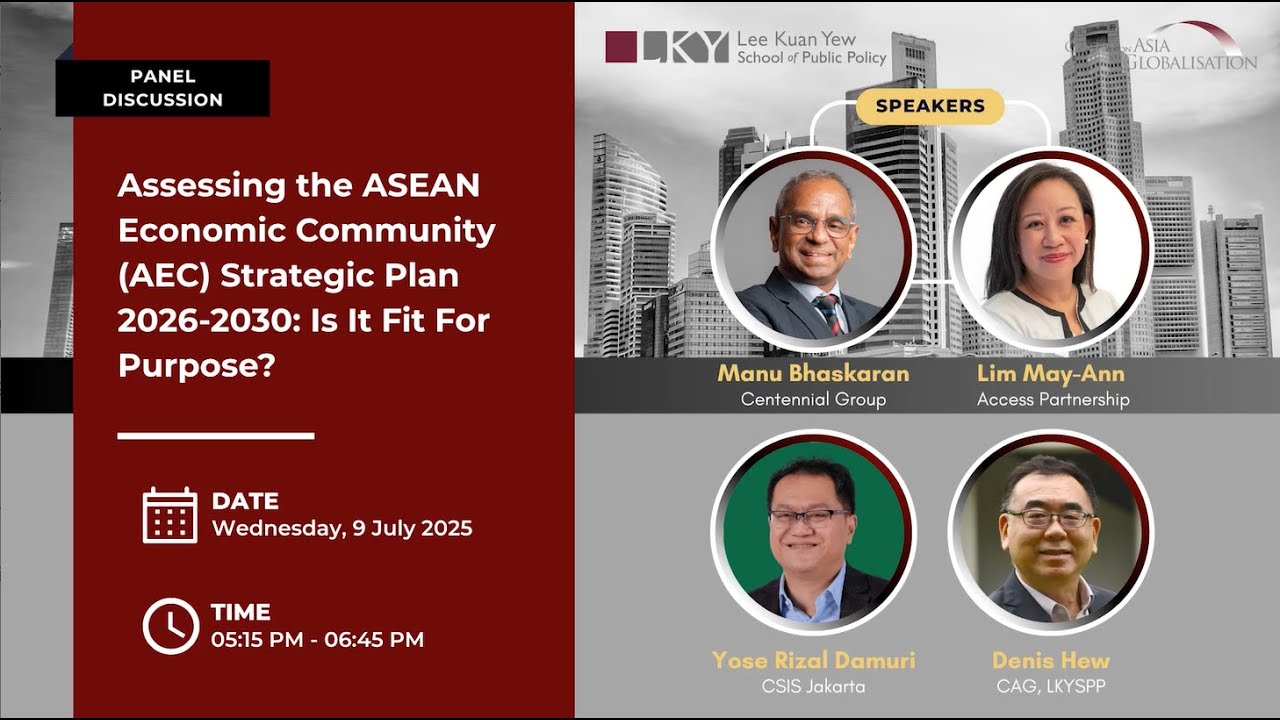 Assessing the ASEAN Economic Community (AEC) Strategic Plan 2026-2030: Is It Fit For Purpose?