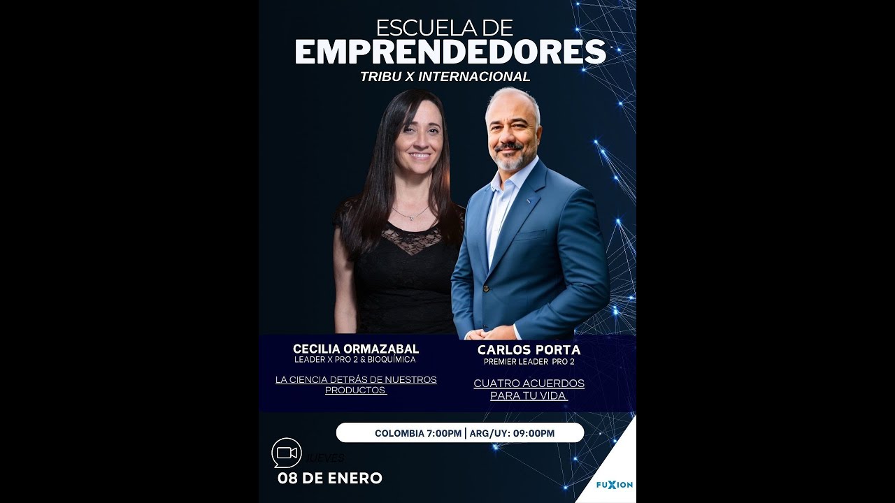 CUATRO ACUERDOS PARA TU VIDA - ESCUELA DE EMPRENDEDORES . CARLOS PORTA -