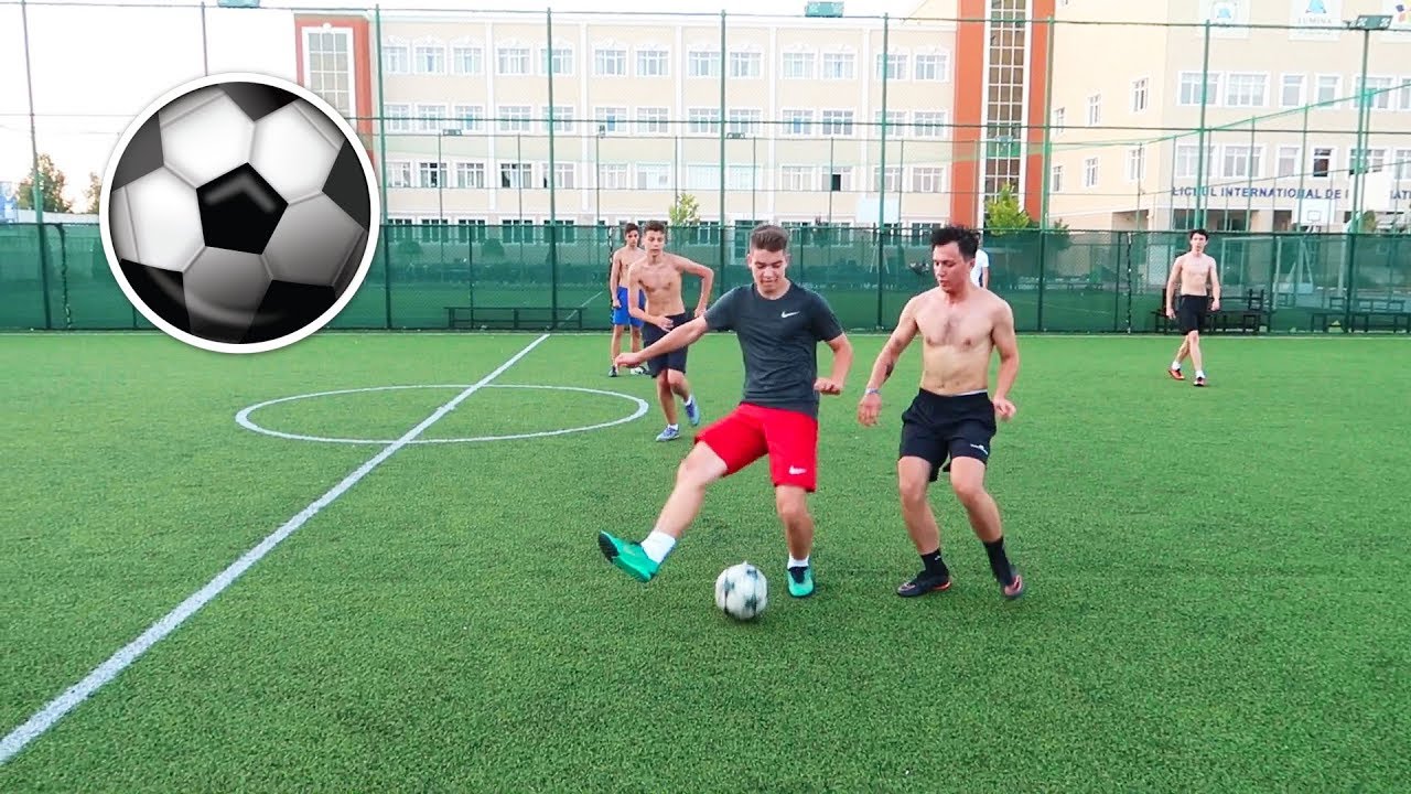 FOTBAL MECI 5 VS 5 (am dat multe goluri)-CEL MAI FRUMOS GOL ?