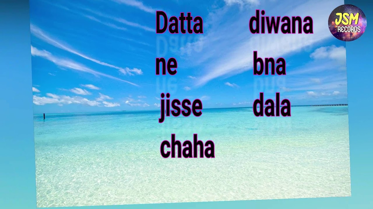 Datta Ne Jisse Chaha Diwana Bana Dala || Bhajan || JSM || Jai Shri Madan Ji