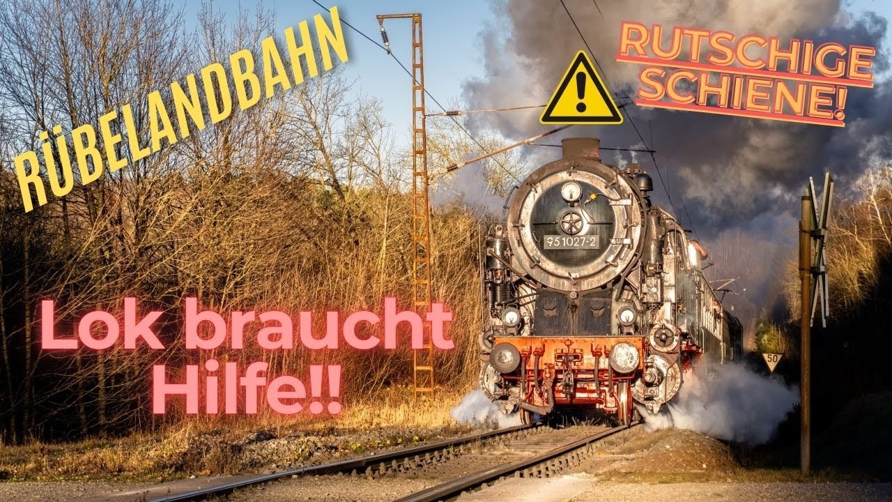 Adventsdampf auf der Rübelandbahn | Zu STEIL? Zu GLATT?!