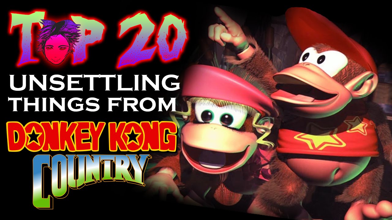Top 20 Unsettling Things in Donkey Kong Country | Darkology #4