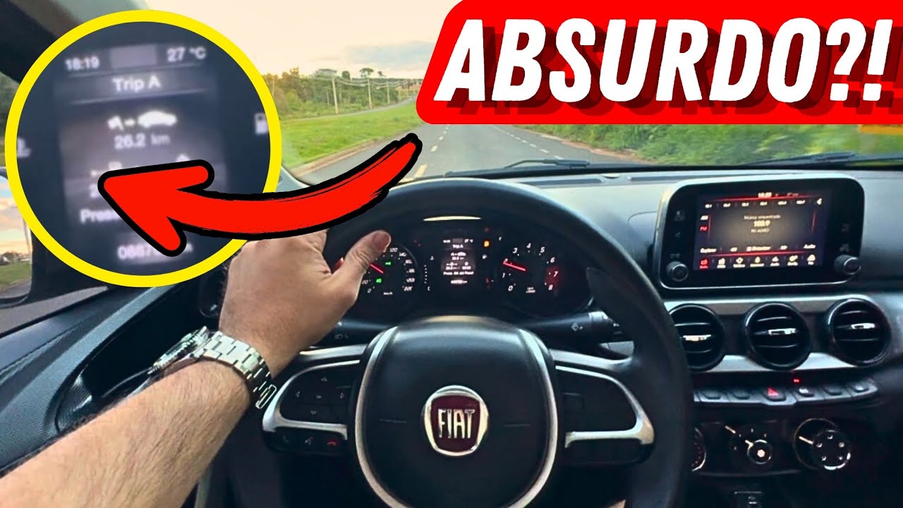 Veja o CONSUMO REAL do Fiat Cronos 1.3 Manual