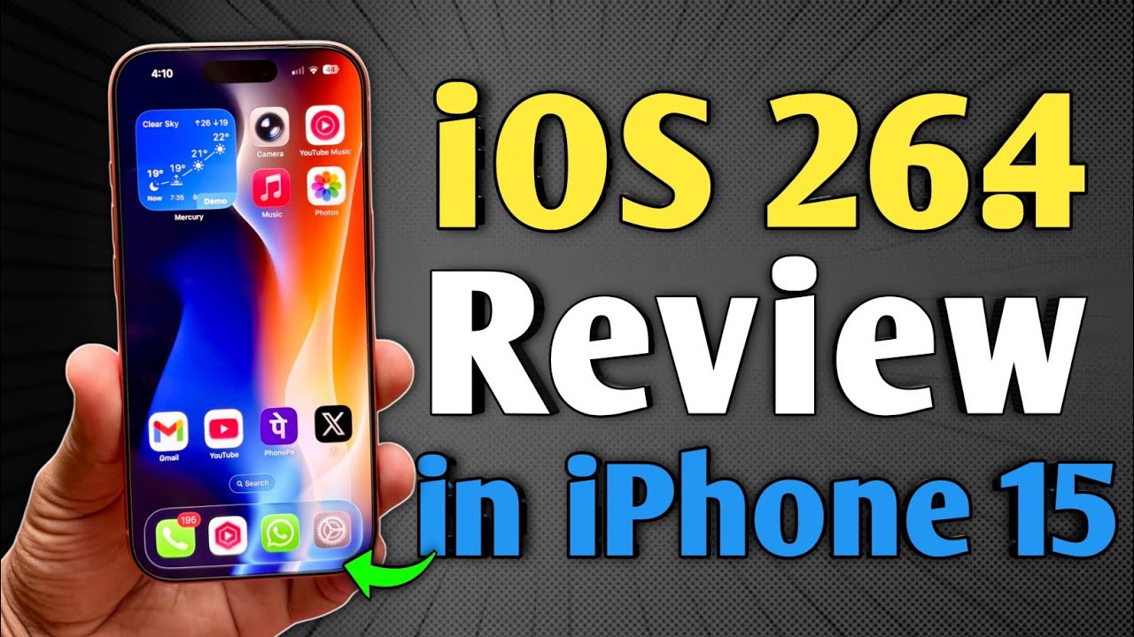 iOS 26.4 - Review in iPhone 15