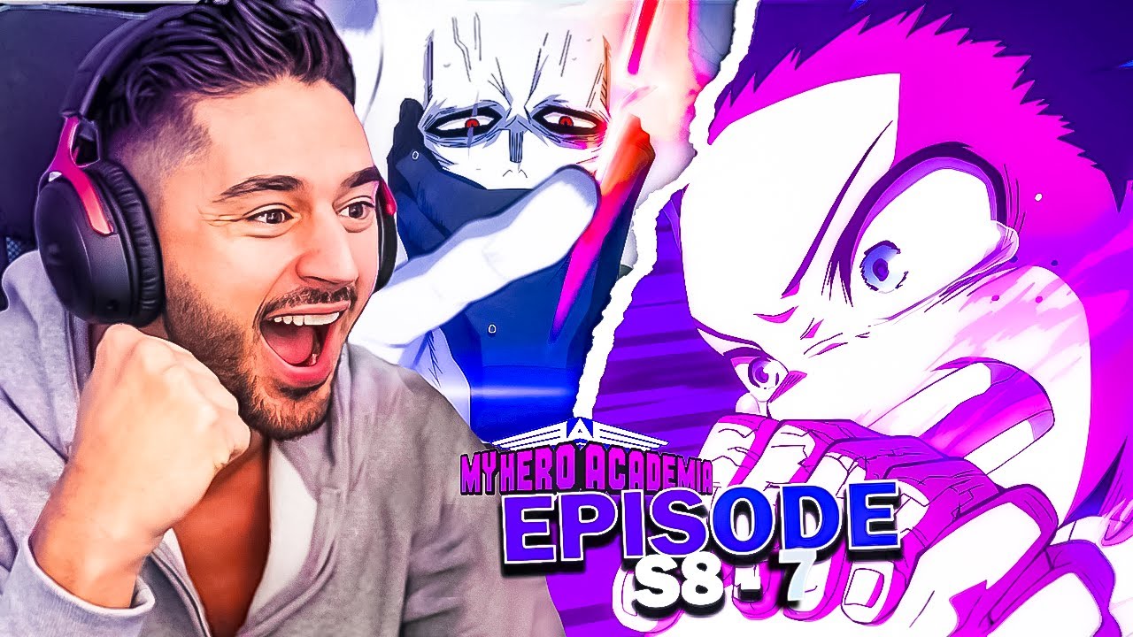 L'ARRIVÉE IMPROBABLE 😮🔥 MY HERO ACADEMIA SAISON 8 EPISODE 7 REACTION FR !