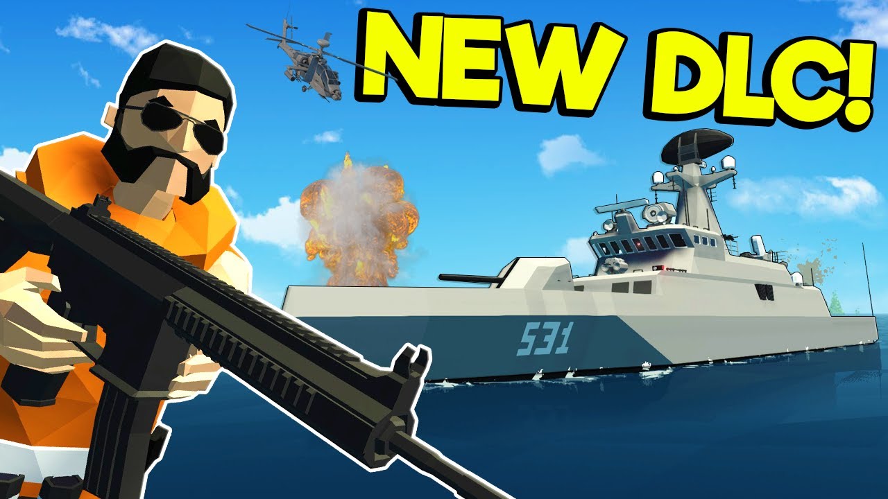 Going to WAR with the NEW Weapons DLC! (Stormworks Search and Destroy Update)
