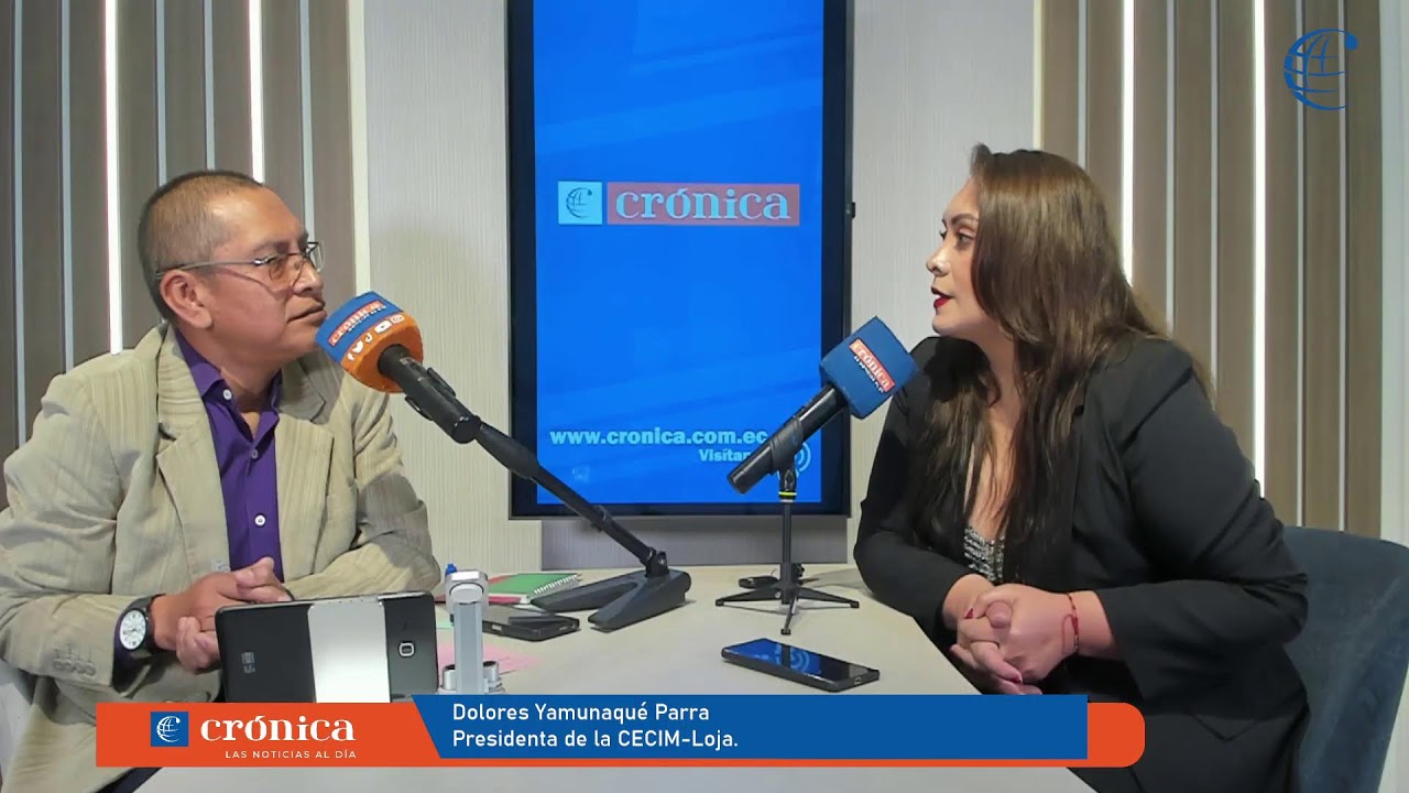 Dolores Yamunaqué Parra, presidenta CECIM-Loja