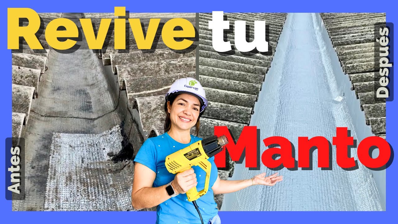 💥💥 ​Reparación del MANTO Asfáltico en VIGA CANAL de Techo |​ Sin Soplete y Fácil | ALUMANATION | 👍