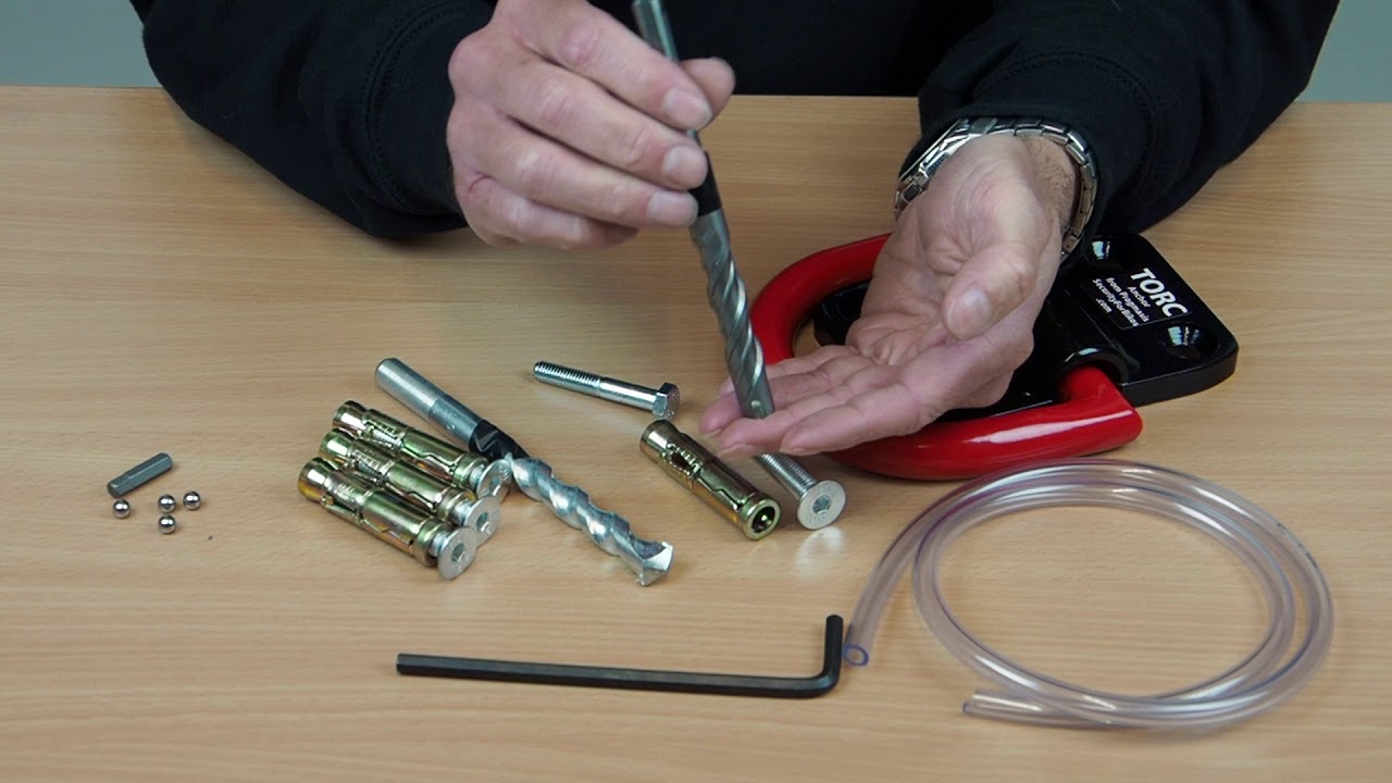 Ground Anchor Fitting Kit for Brick Wall/Mediocre Concrete