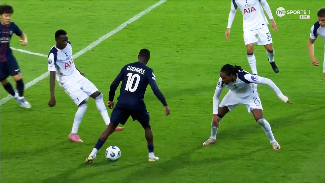 Ousmane Dembele vs Tottenham