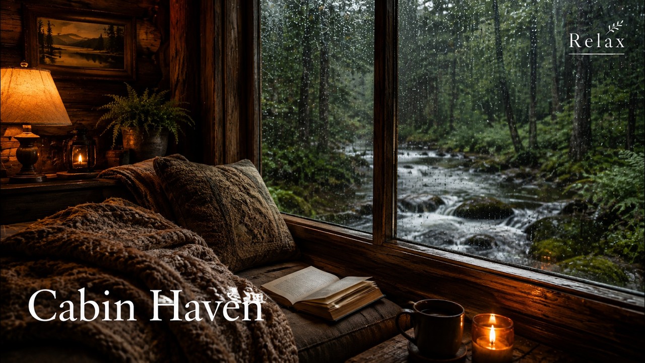 Healing Piano + Flowing Water Sounds 🌿 Deep Sleep Music for Insomnia Relief & Stress Release