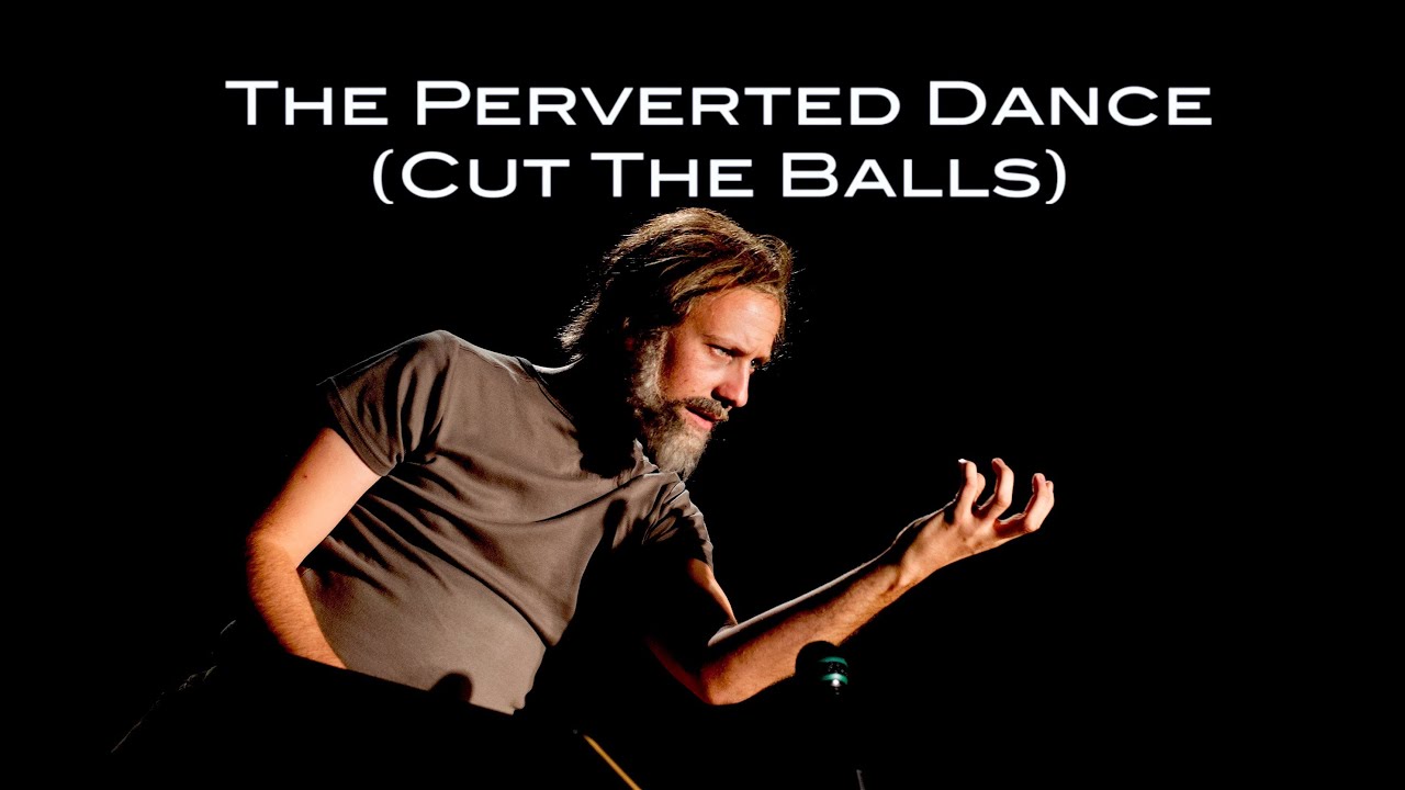 Klemen Slakonja as Slavoj Zizek - The Perverted Dance (Cut the Balls)
