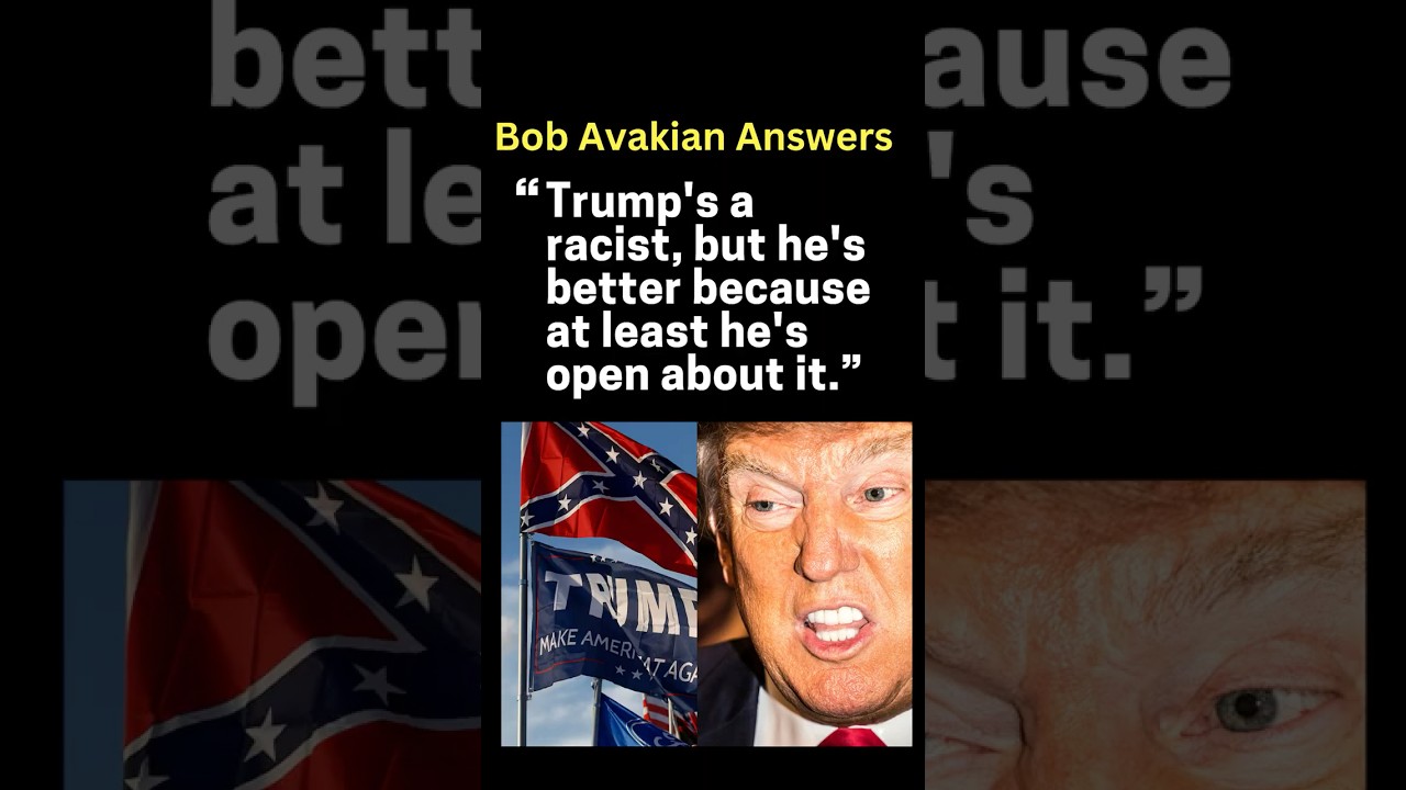 BA to Black people who say: &ldquo;Trump&rsquo;s a racist, but he&rsquo;s better because at least he&rsquo;s open about it&rdquo;