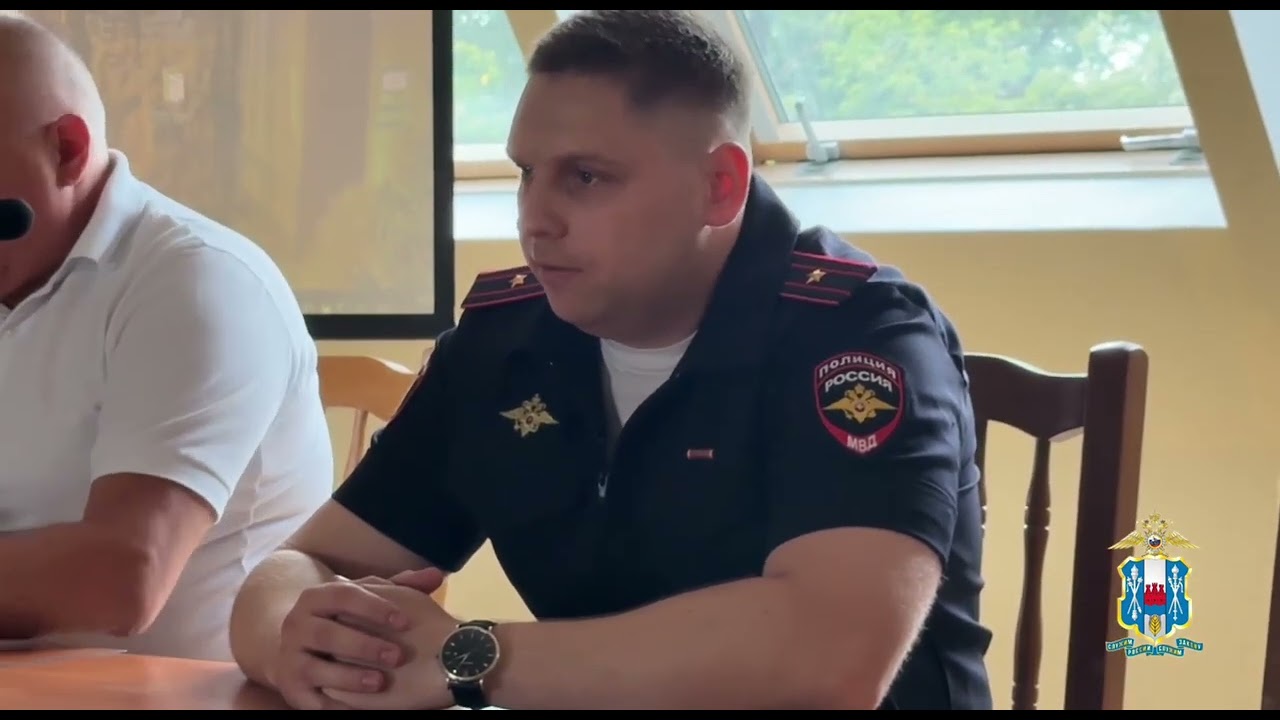 Полицейские донской столицы провели встречу с представителями медицинской