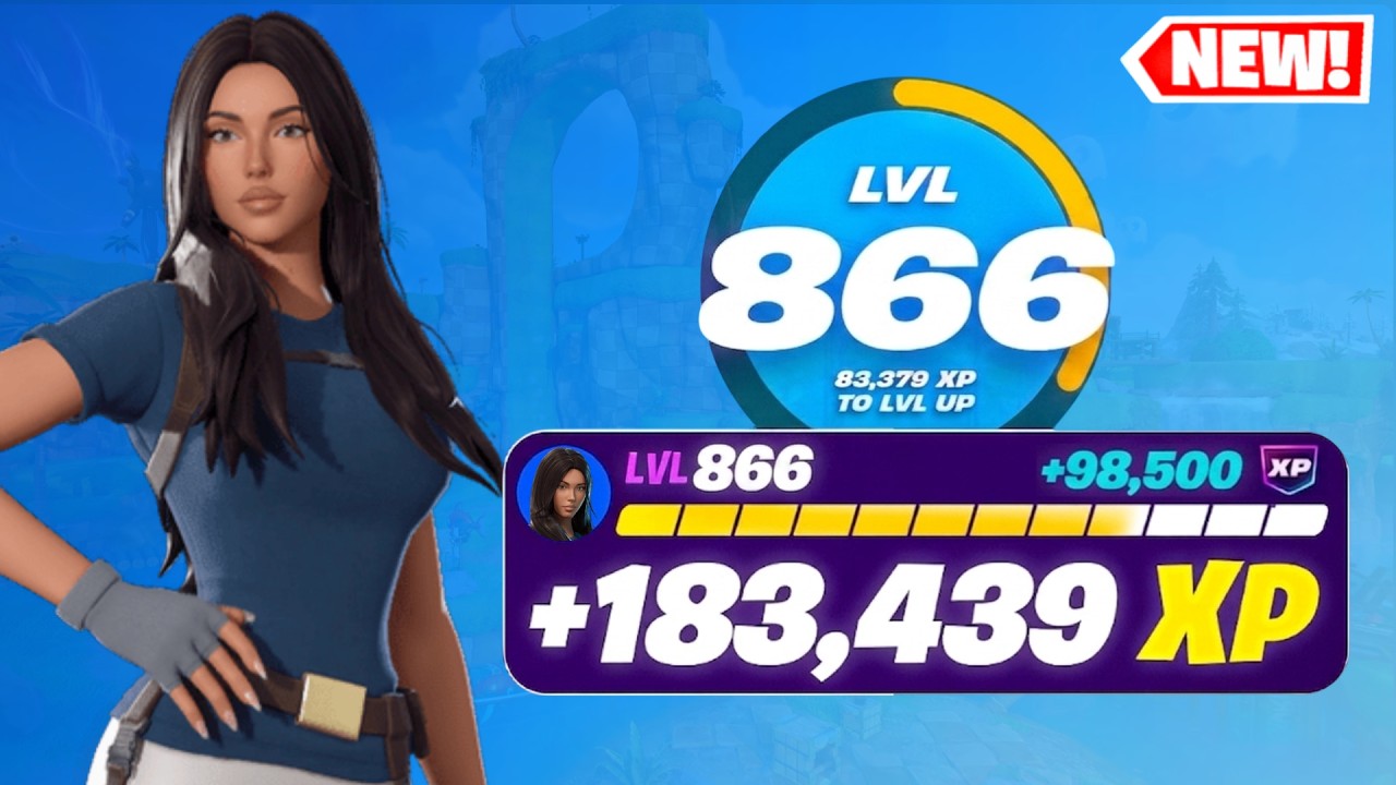 NEW *BEST* AFK NO TIMER Fortnite XP MAP How To LEVEL UP FAST in CHAPTER 7 SEASON 4 (Max Battle Pass)