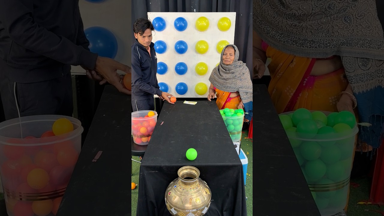 ULTIMATE Matki & Balloon Pop Challenge! 🔥 #challenge #gamechallengeathome #shorts