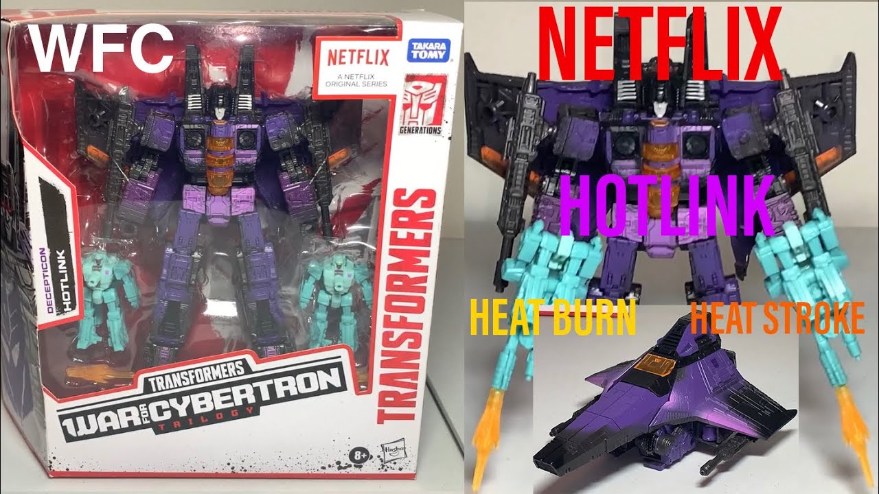 *NETFLIX* HOTLINK Unboxing/Tutorial | Transformers WFC Trilogy