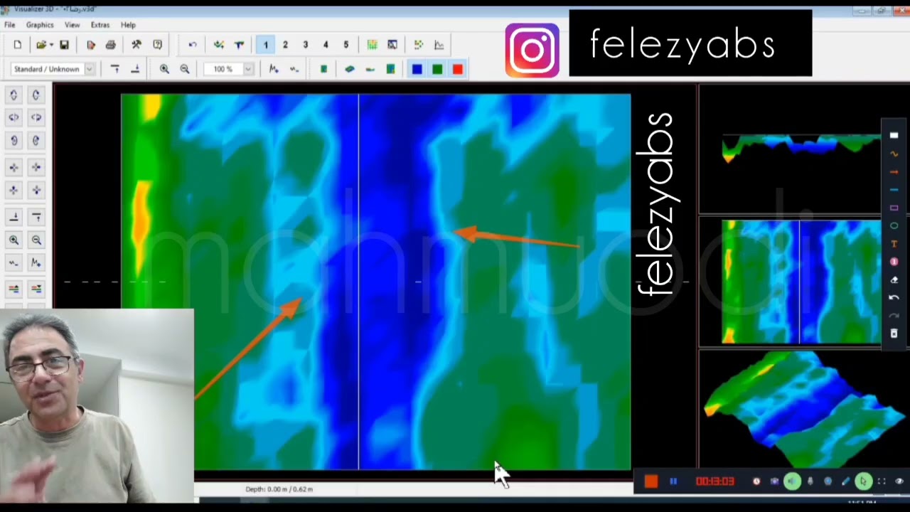آموزش  شماره  10  آموزش ویژوالایزرSowftwar visualizer 3d #  #آموزش ویژوالایزر