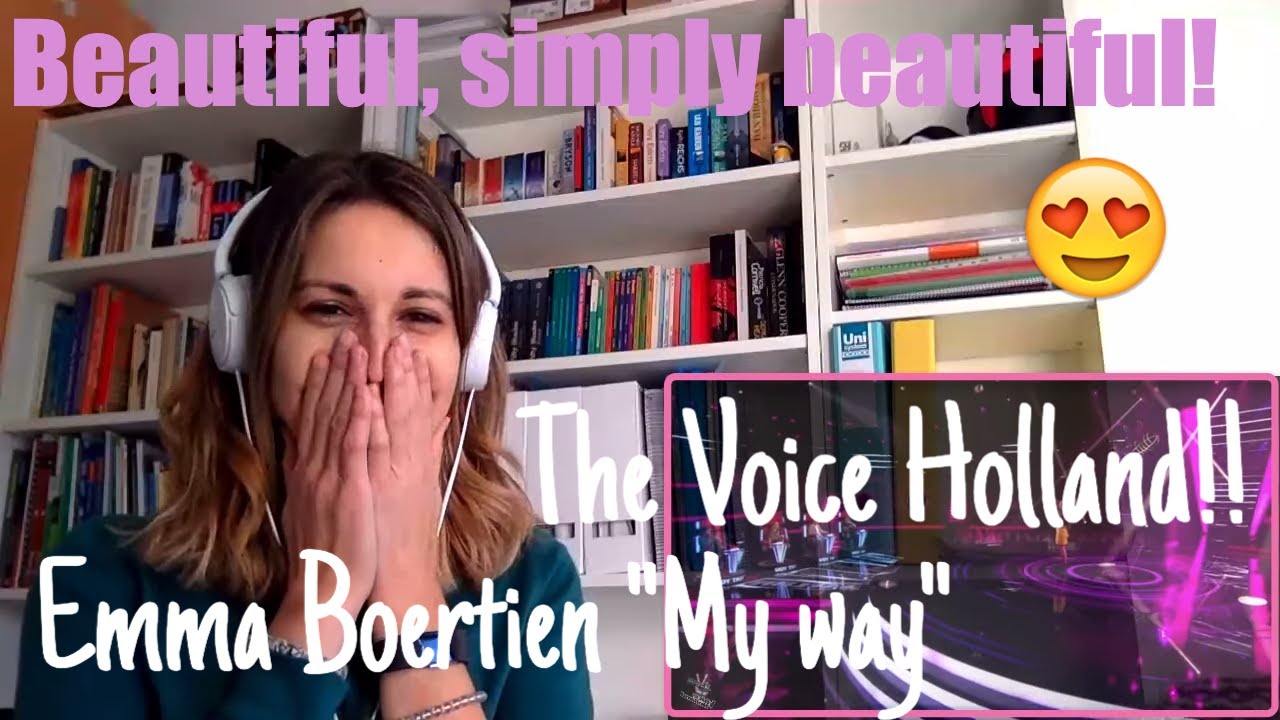 Blind Audition Video Reaction!! Emma Boertien 