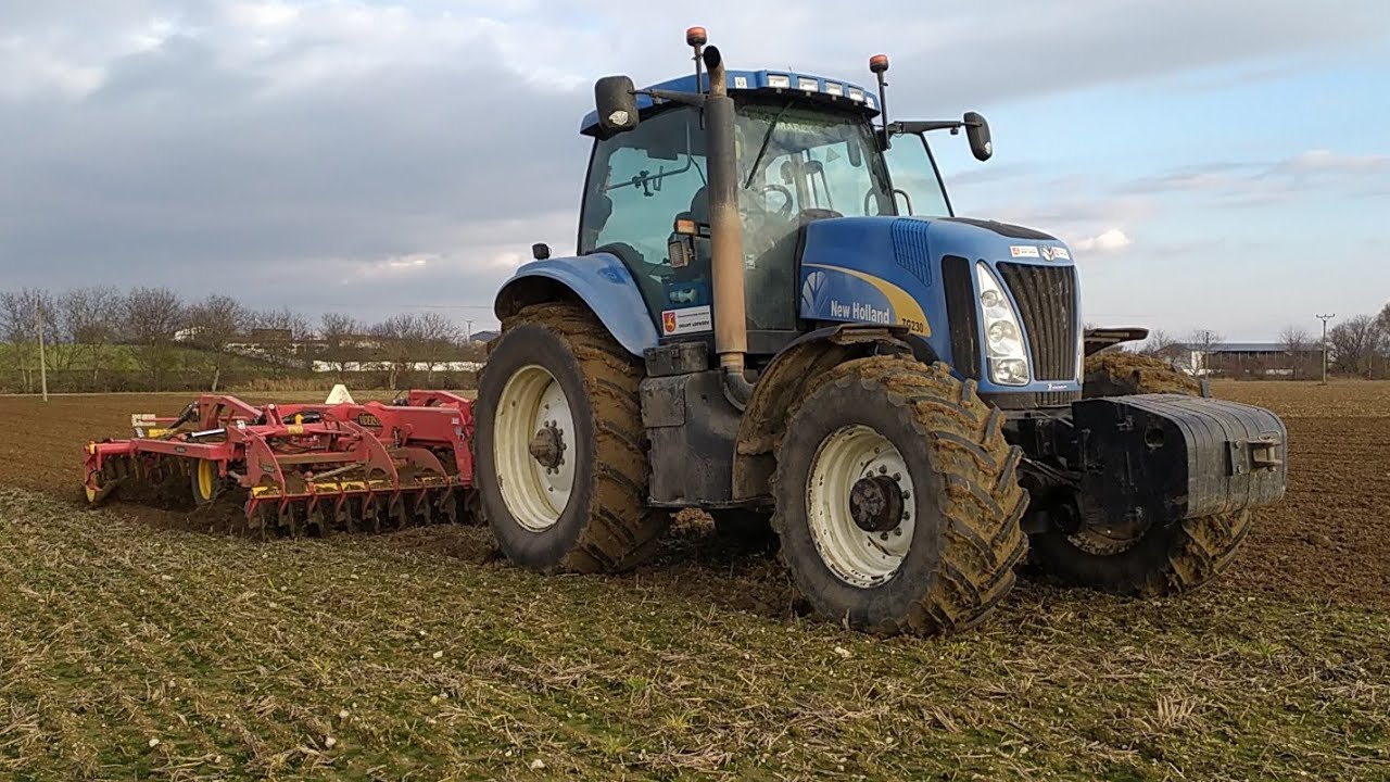 New Holland TG230 + VÄDERSTAD TOPDOWN 400 | PD Dolný Lopašov