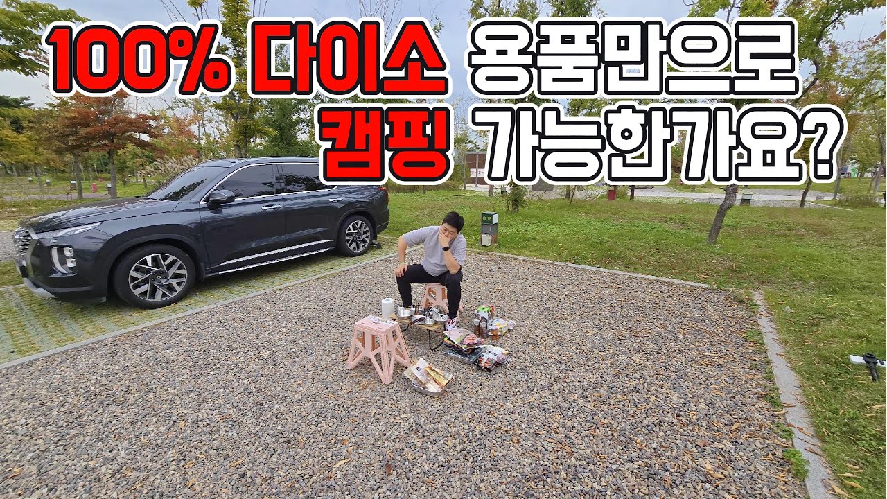 가능합니다 근데 이제 병원비를 곁들인 | 다이소 캠핑용품 실사용 후기