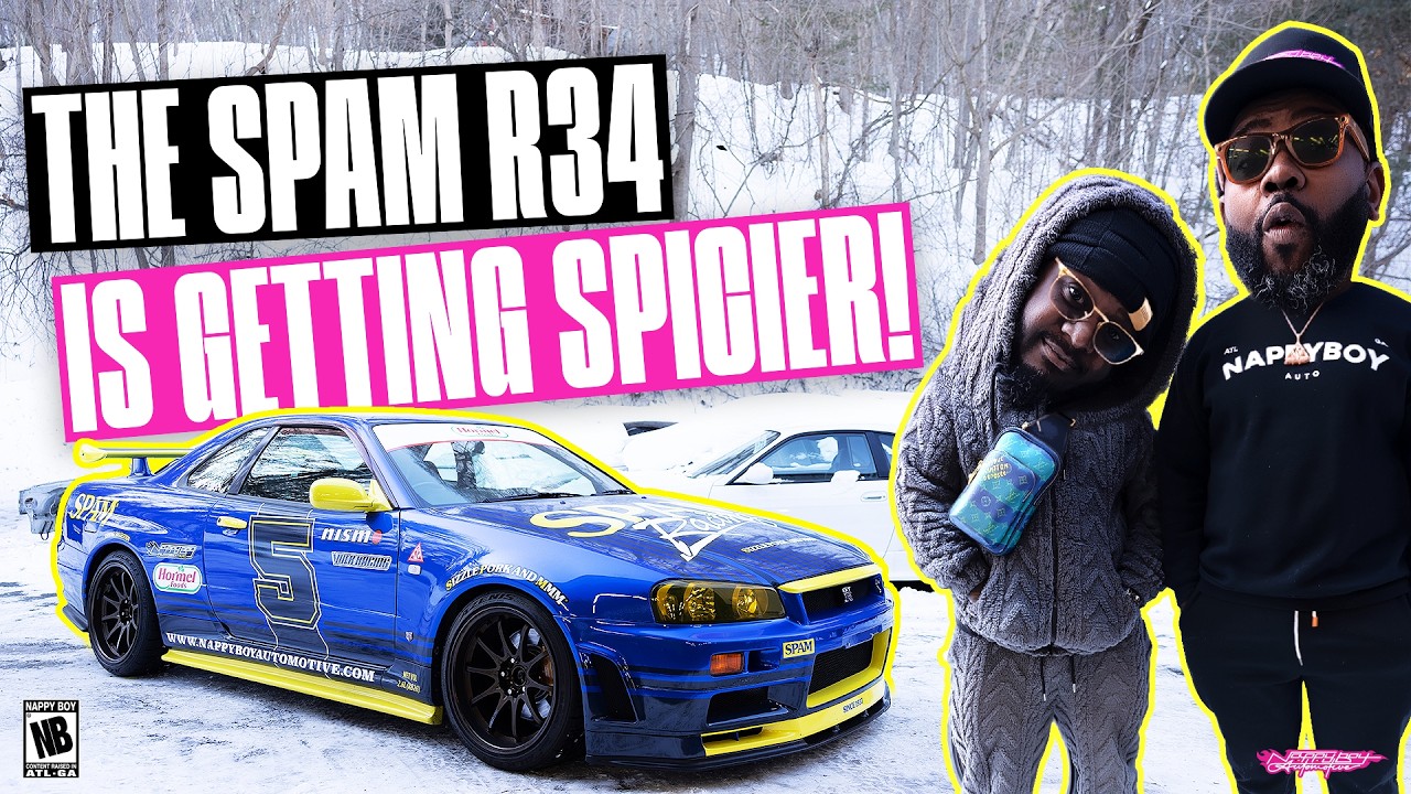T-Pain Gets TOO SPICY in his R34 GTR V-Spec.