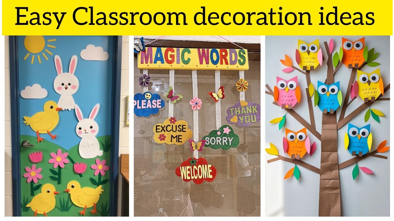 Easy & Creative Classroom Decoration Ideas 2026✨♥️ Low Budget School Decor