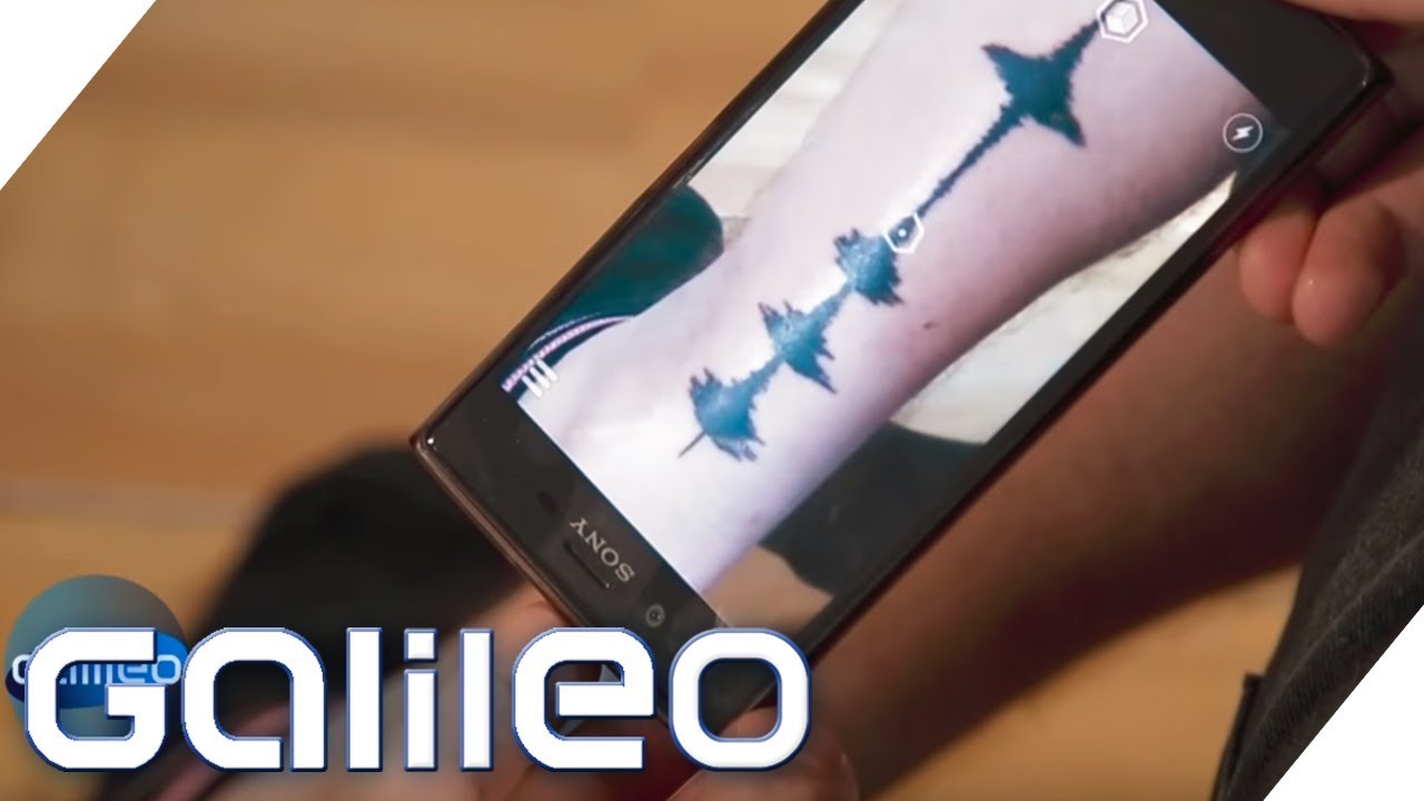 Soundwave-Tattoos: Diese Tattoos kann man hören | Galileo | ProSieben