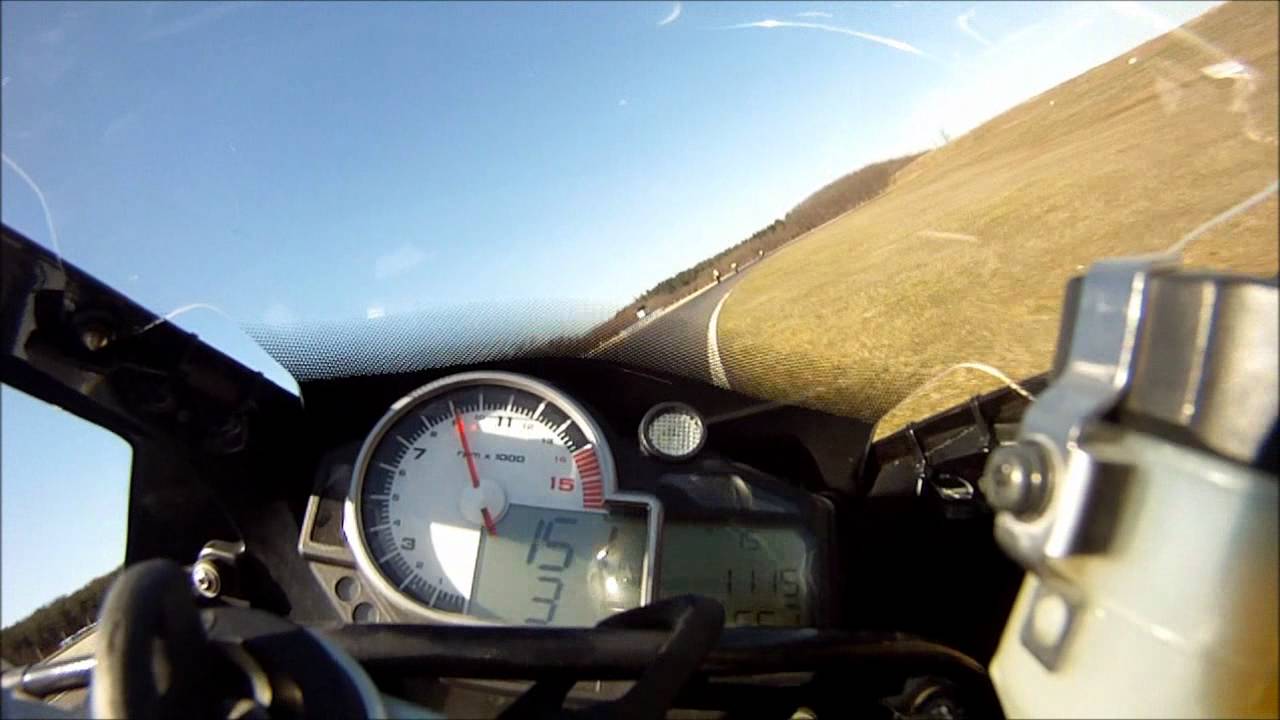onboard BMW S1000RR Pannoniaring März 2012 1. Tag Turn 2 mit KÜS Renntraining