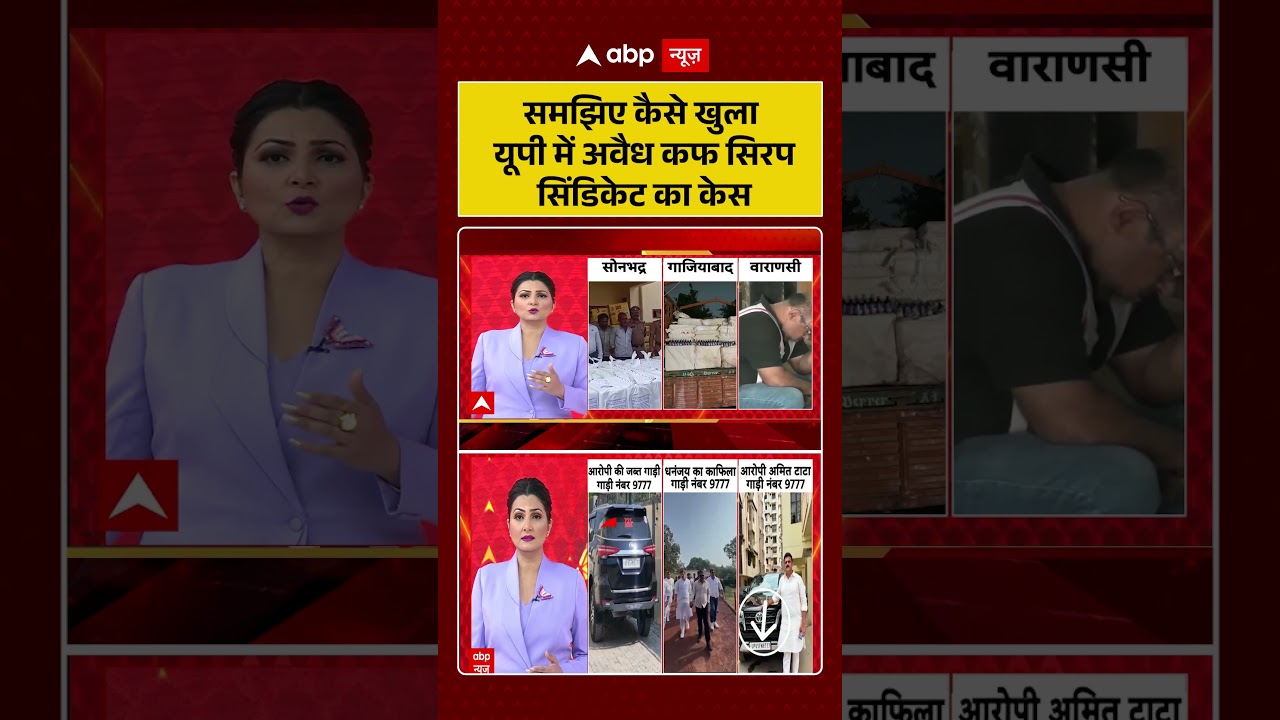 Cough Syrup Case: समझिए कैसे खुला UP के अवैध कफ सिरप सिंडिकेट का केस  | abp 