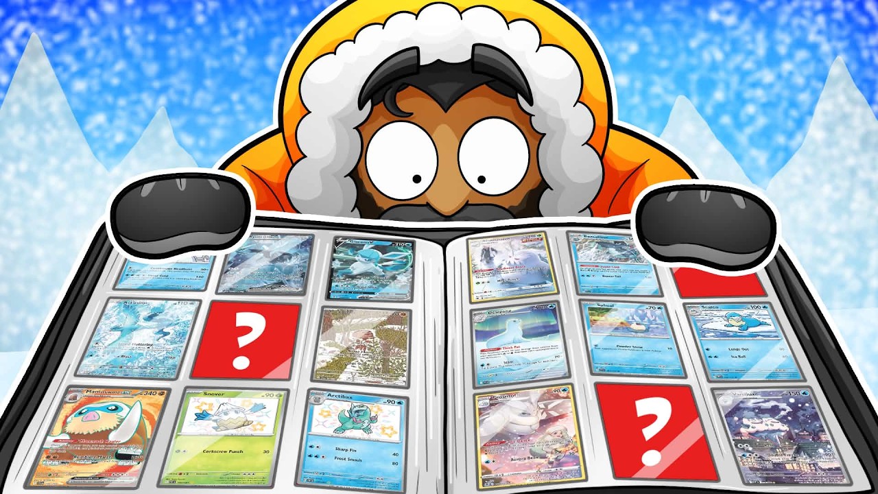 8 Hours to Collect EVERY Ice Type Pok&eacute;mon OR ELSE (Pok&eacute;mon Card Challenge)