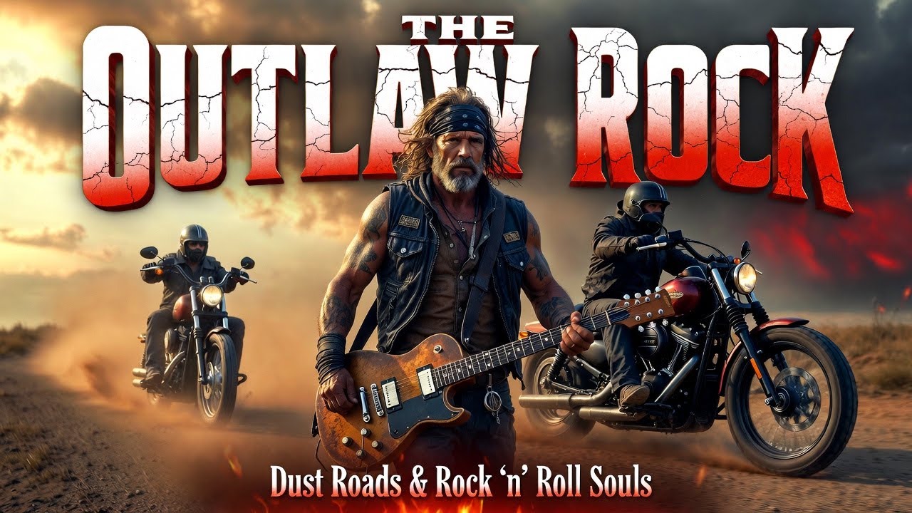 Best Music Rock n Roll 🔥 The Outlaw Rock 🎸 Dust Roads & Rock ’n’ Roll Souls