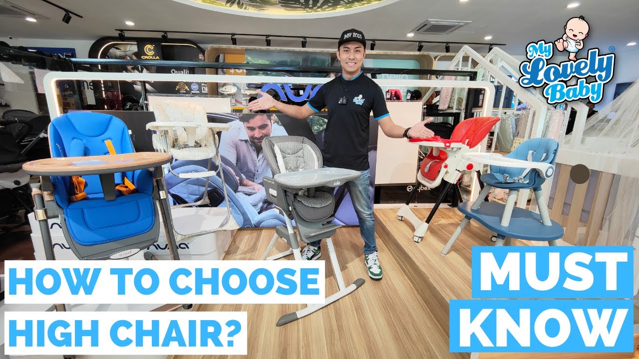 【TIPS】How to Choose a High Chair? | My Lovely Baby
