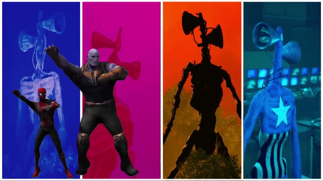 Siren Head Hause Head Megamix MegaBattle