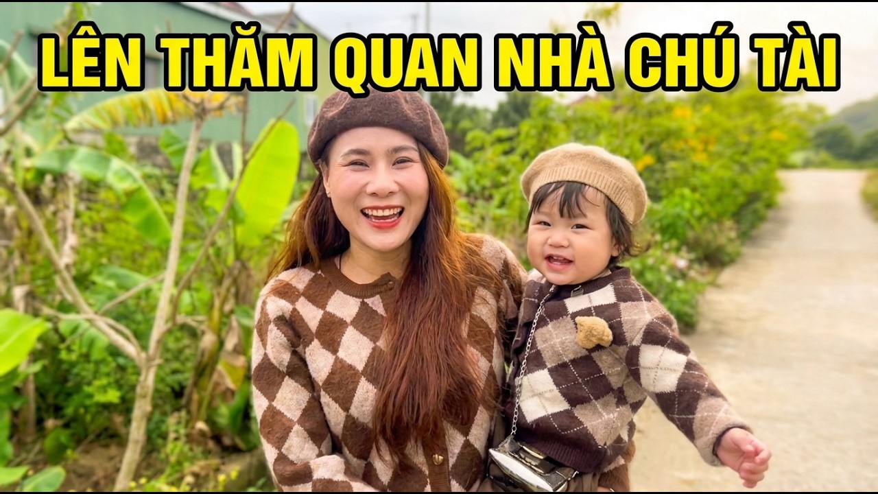 Lên thăm quan nhà chú Tài. 