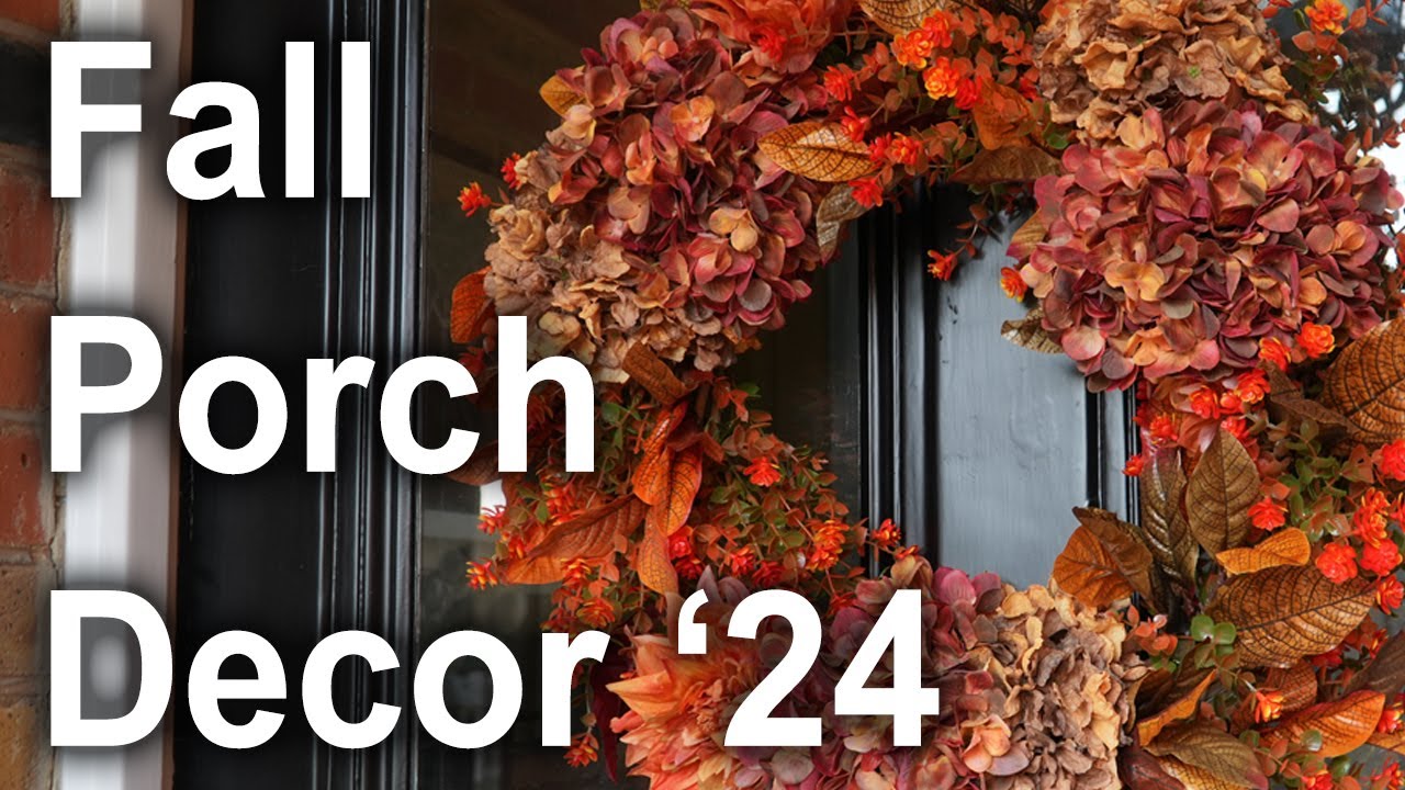 Fall Porch Decor | Fall Porch Decorate With Me | DIY | 2024