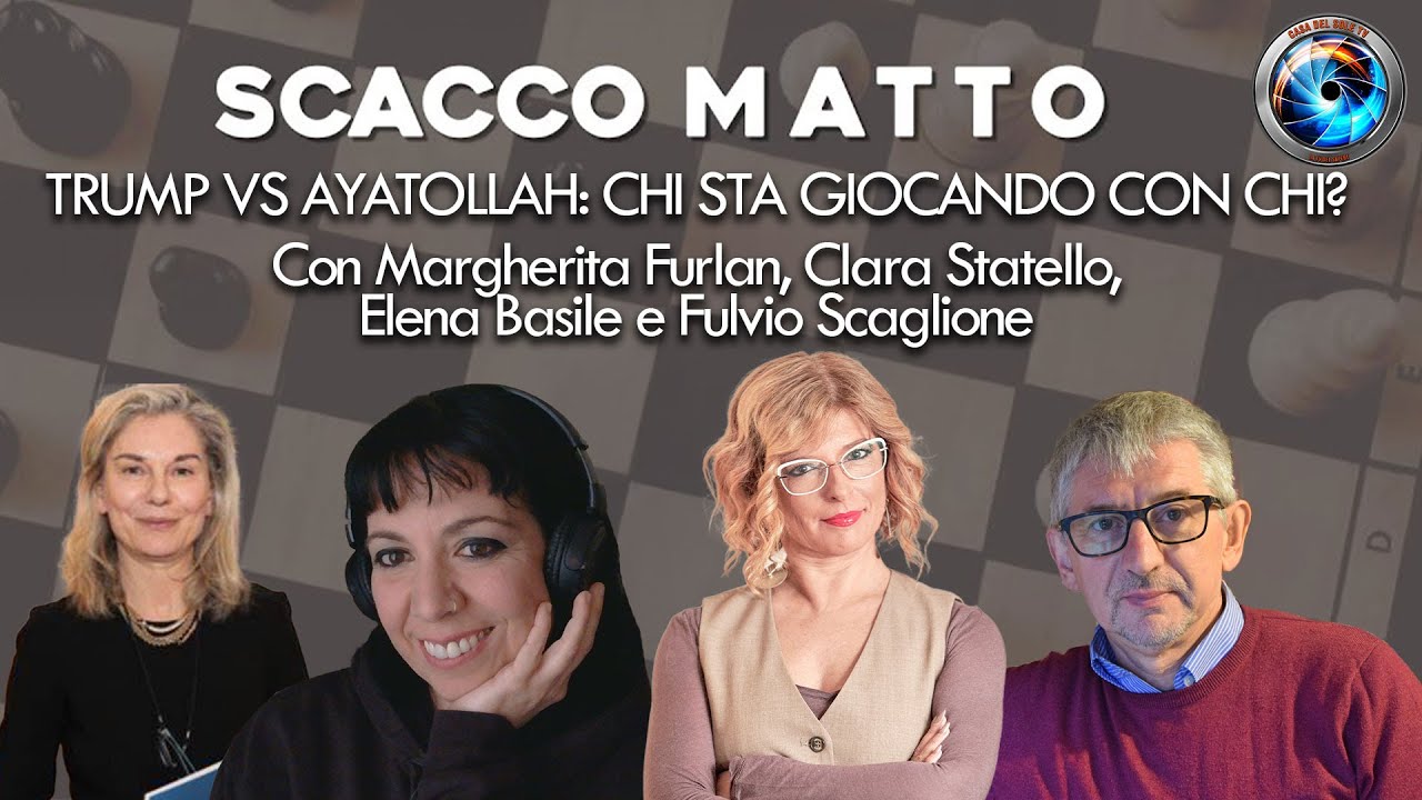 SCACCOMATTO 06.02.2026 - TRUMP VS AYATOLLAH: CHI STA GIOCANDO CON CHI?