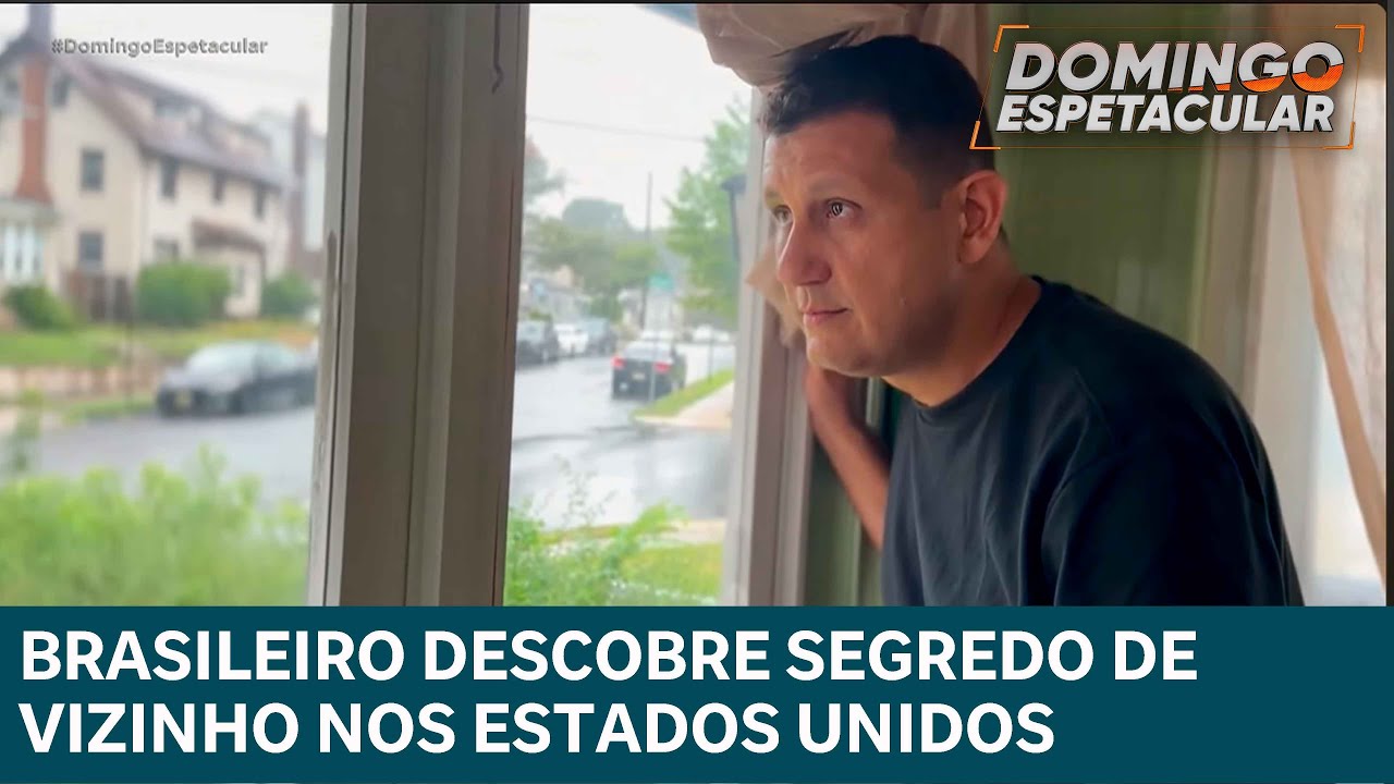 Brasileiro que mora há dez anos nos EUA se assusta ao descobrir segredo de vizinho misterioso