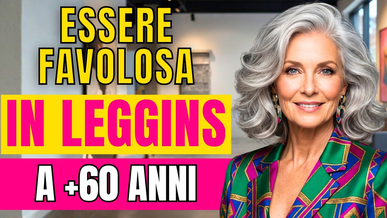 Il SEGRETO per indossare i LEGGINGS a 60 anni ed essere super CHIC (Zero Volgarità)