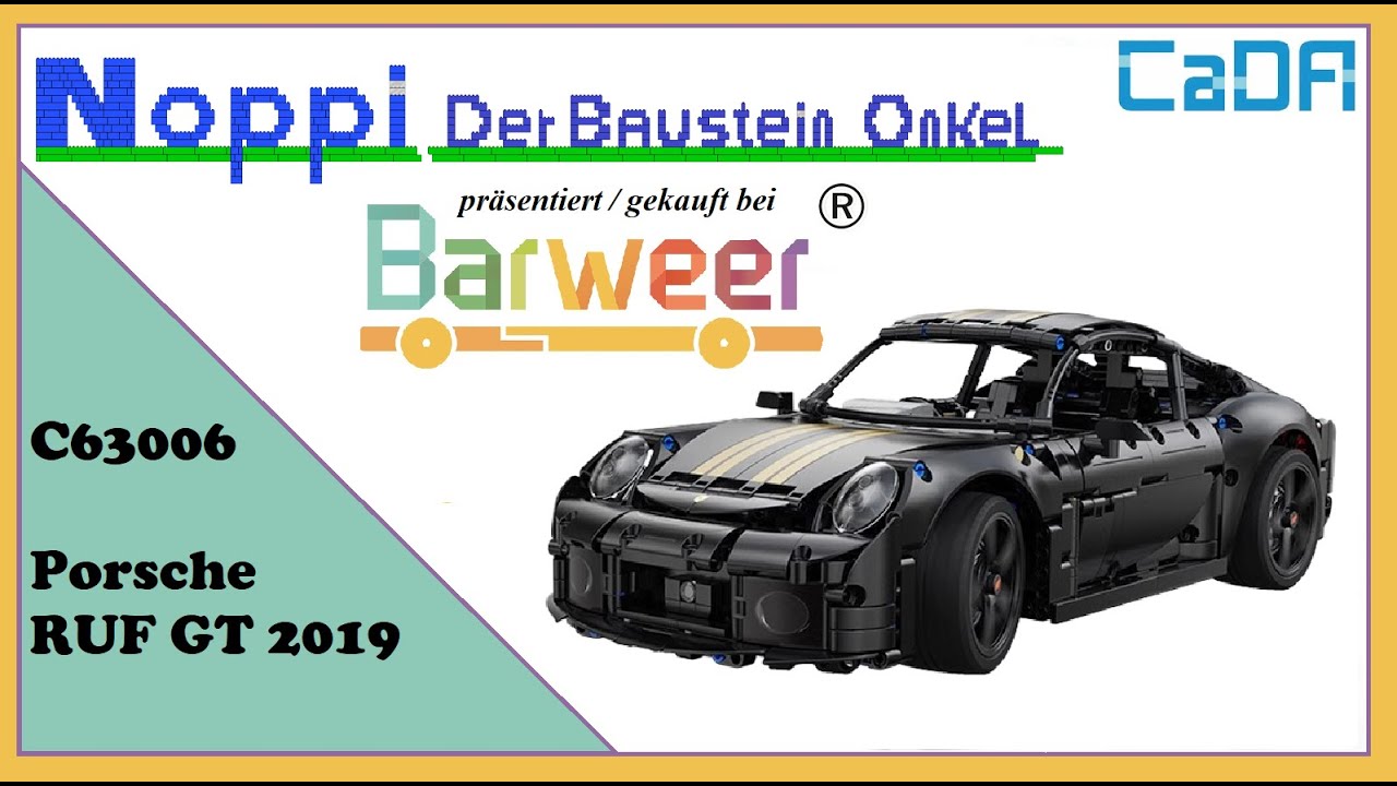 CaDA C63006 RUF GT 2019 (Motorisierte Version)