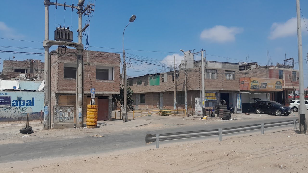 Desde la zona AA. HH. Luis Felipe de las Casas -Terminal Atocongo. Ampliacion de la Via Expresa Sur.