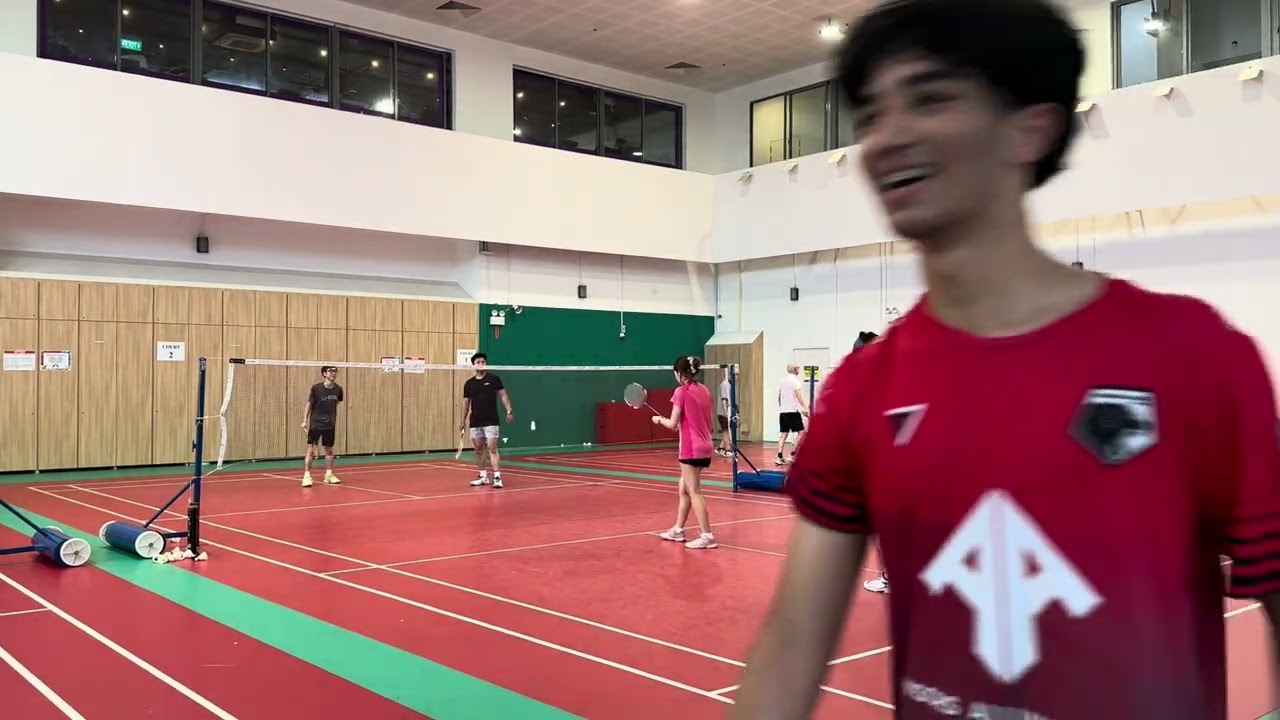 Badminton - Aug/Alena VS JianHang/Melson (Round 3/3)