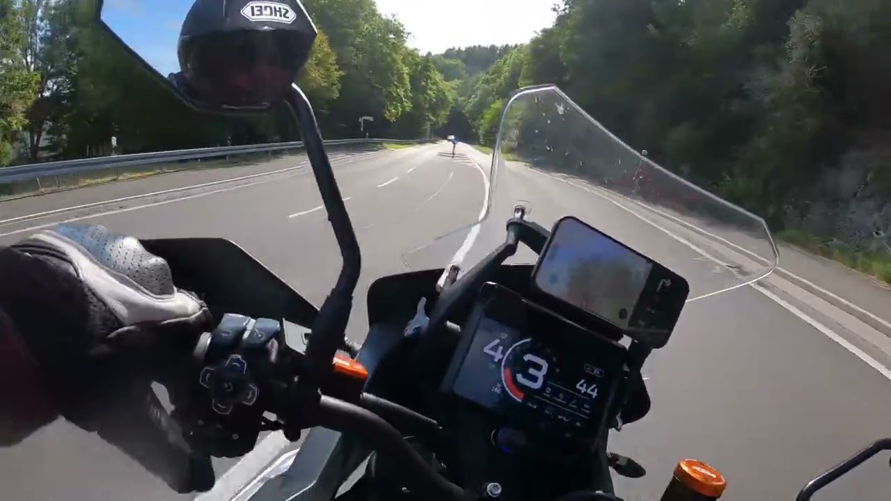Cruising Germany’s Eifel on the 2025 KTM 1290 SAS | Scenic & Curvy