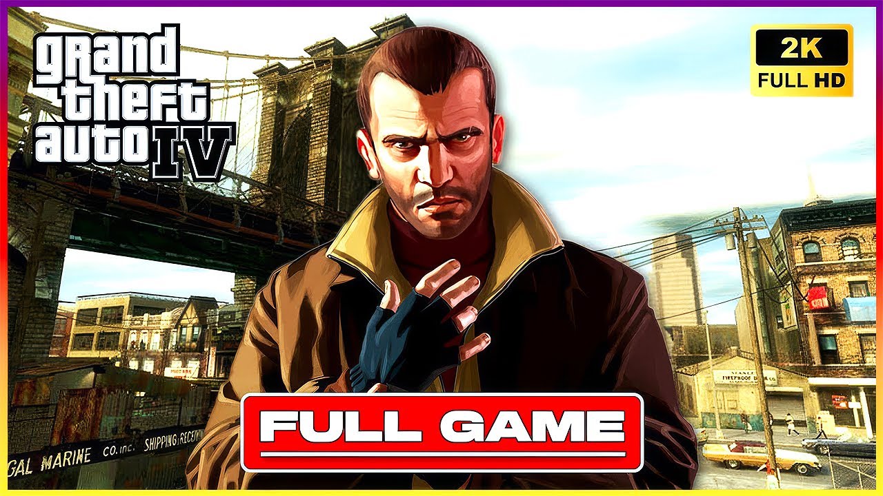 GTA IV Gameplay Walkthrough FULL GAME - No Commentary