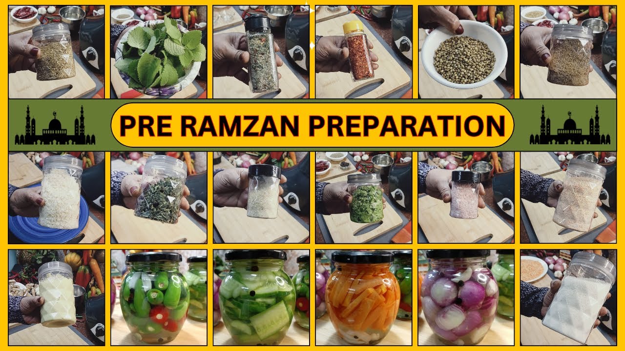 Pre Ramadan Preparation | Useful Ideas for Ramadan Preparation | Make and Store | Ramadan 2024