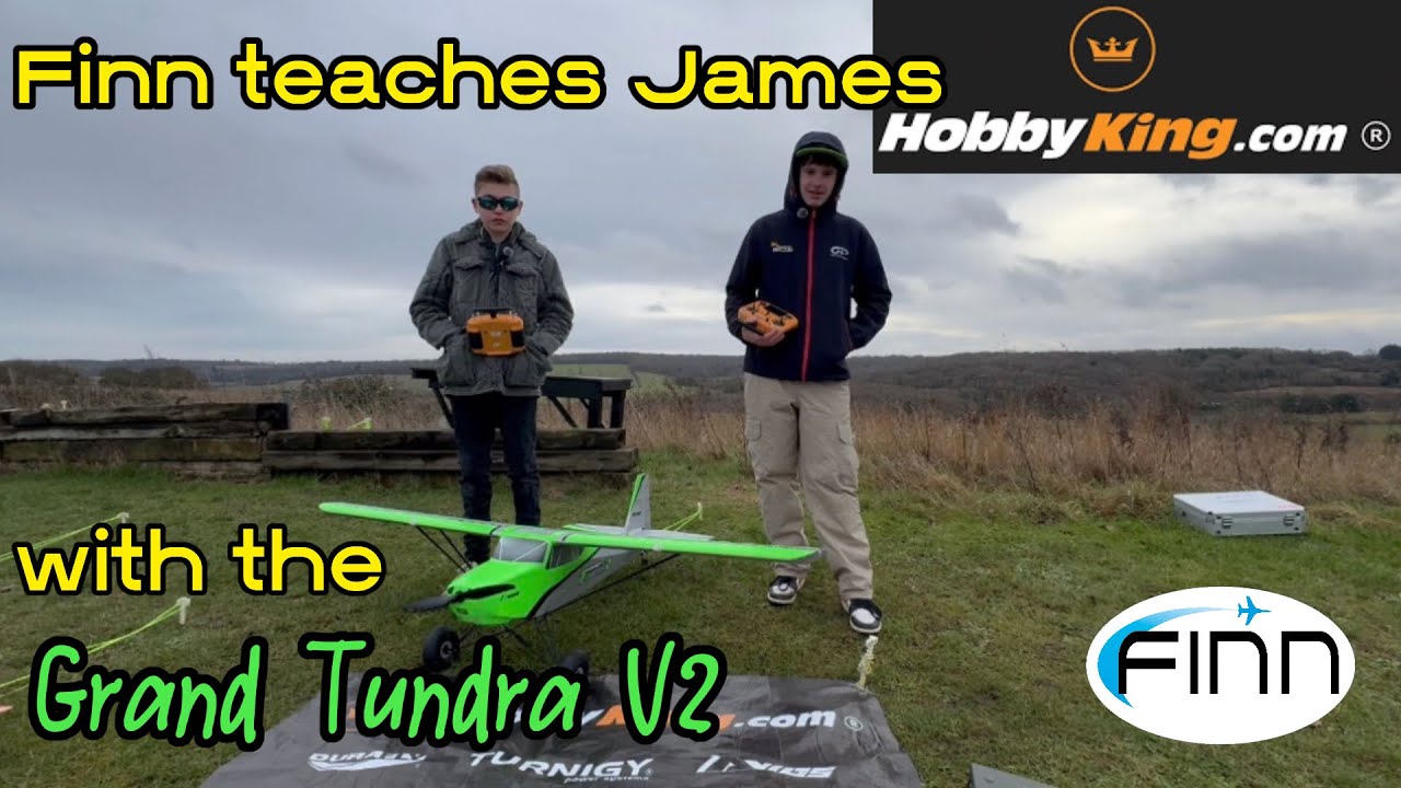 Обучение высшему пилотажу на модели Hobbyking Grand Tundra.
