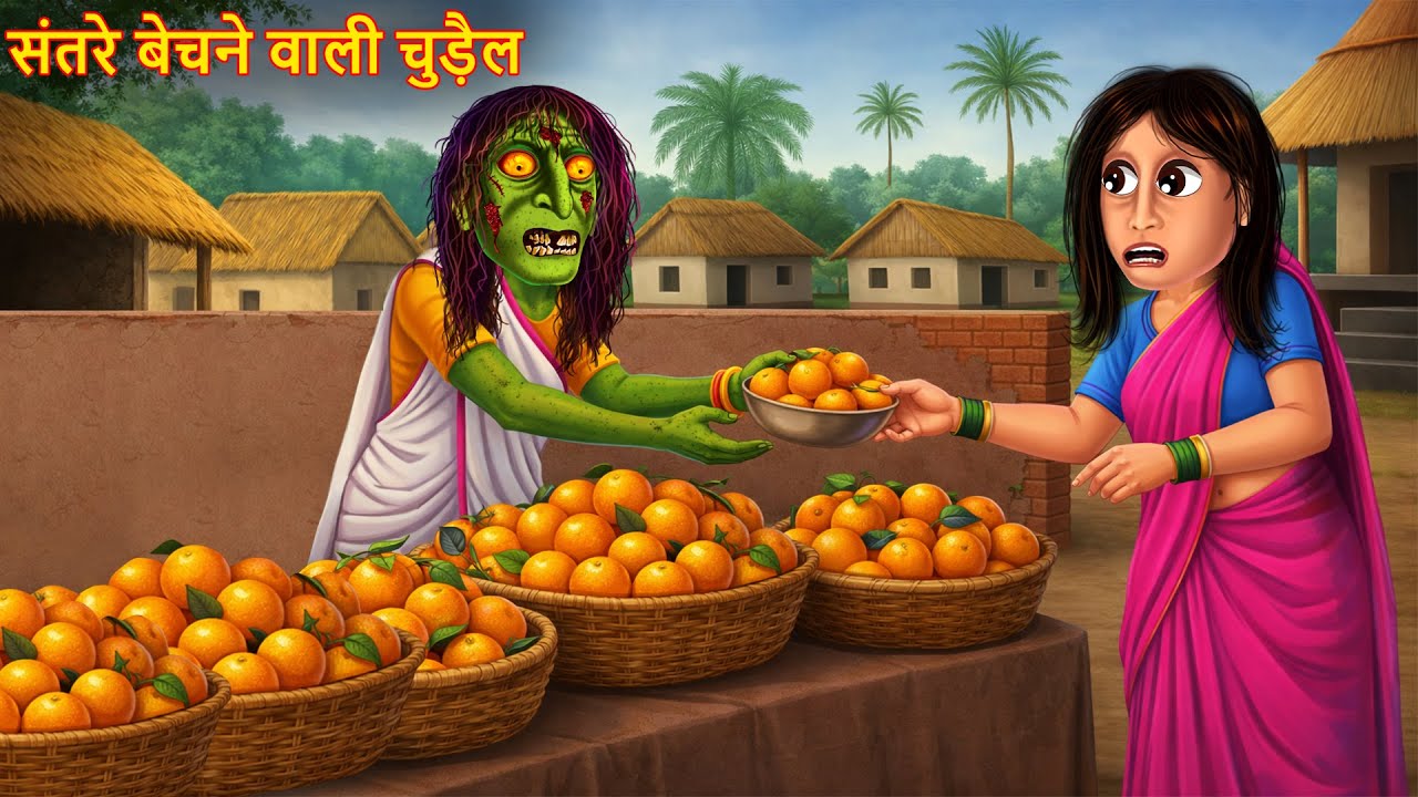 संतरे बेचने वाली चुड़ैल | Witch Sell Oranges | Horror Stories | Chudail Ki Kahaniya | Bhoot Kahaniya